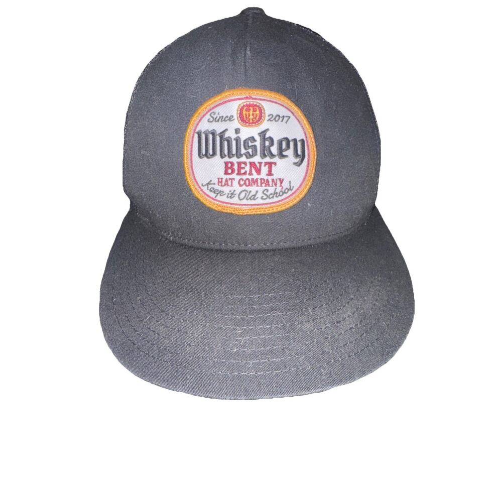 Whiskey Bent Hat Co Black Label Trucker Hat E